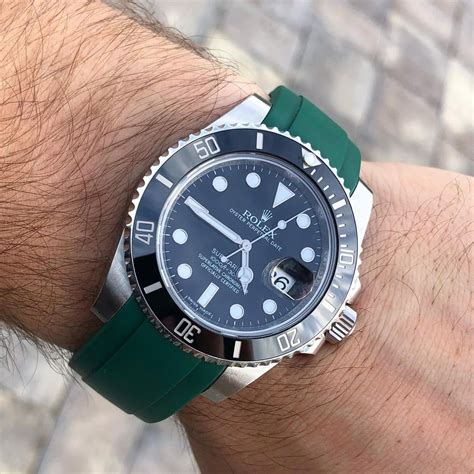 rolex flex strap|best straps for rolex.